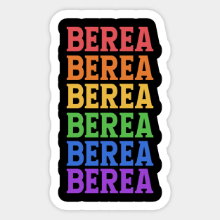 BEREA OHIO Sticker